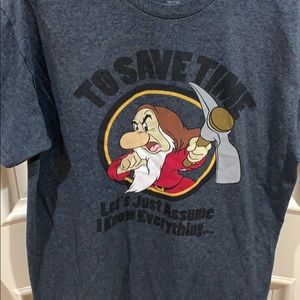 Disney Shirts - Grumpy Disney T-shirt Disney Shirts - Grumpy Disney T-shirt